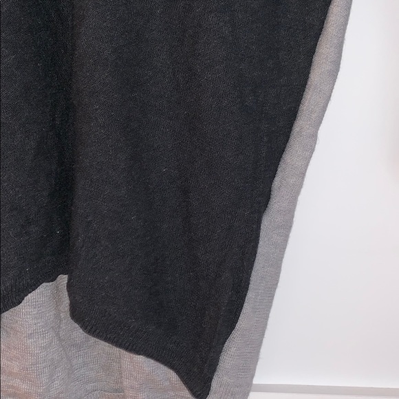 Dark and light grey long sleeve sweater - Picture 2 of 3